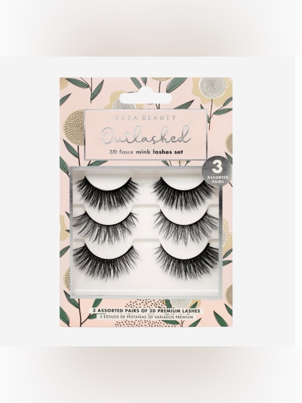 Kara Beauty - OUTLASHED 3D Faux Mink Lashes 3
PAIRS ASSORTED